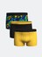 Yeni Sezon Standart Kalıp Pamuklu Esnek Erkek Boxer 3'lü 1