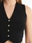Yeni Sezon V Yaka Kadın Triko Yelek 3