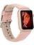 Apple Watch Uyumlu Deri Kordon 42-44-45MM Nu2 Pembe 1