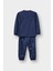 Erkek Bebek Pijama Takımı Uzay Baskılı Uzun Kollu Penye Üst Uzun Alt G4401A525WN 4
