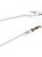Linktech A587 Iph Lightning - 3.5mm Aux Kablo 1mt Beyaz 2