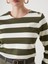 Yeni Sezon Bisiklet Yaka Çizgili Kadın Tişört 3