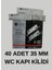 40 Adet 35 mm Wc Kapı Kilidi 1