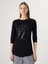Yeni Sezon Bisiklet Yaka Işlemeli Kadın Bluz 1