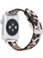 Apple Watch Uyumlu Deri Kordon 42-44-45MM St Leopar Ne 2