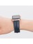 Apple Watch Uyumlu Deri Kordon 42-44-45MM G3 Lacivert 2