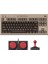 Retro Mekanik Klavye, /2.4g/usb-C Hot Swappable Oyun Klavyesi, 87 Tuşlu, Çift Süper Düğmeli ve Süper Çubuklu, Windows ve Için - C64 Edition - Qwerty Klavye 3