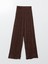 Yeni Sezon Beli Lastikli Geniş Paça Kadın Pantolon 5