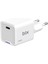 BX1P20G Gan 20W Type-C Pd Akım Korumalı ve LED Göstergeli Hızlı Şarj Cihazı (Beyaz) 1