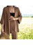 Camel Rengi Kadın Ikili Kimono Takım 3