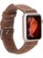 Apple Watch Uyumlu Deri Kordon 42-44-45MM Nm1-As2 Taba 1
