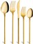 Lora Parlak Gold 60 Parça 12 Kişilik Çatal Kaşık Bıçak Takımı 4