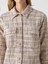Yeni Sezon Ekose Tüvit Kadın Gömlek Ceket 3