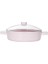 Crystal Karnıyarık Tenceresi Pembe 30 cm 2