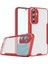 A24 4g Kılıf Platin Silikon - Kırmızı 1