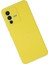 V23 5g Kılıf Nano Içi Kadife Silikon - Sarı 2