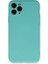 Iphone 11 Kılıf Nano Içi Kadife Silikon - Turkuaz 1