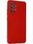 A53 5g Kılıf Lansman Glass Kapak - Kırmızı 2