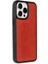 Ieg iPhone 15 Pro Max Kılıf Aras Deri Kapak - Kırmızı 2