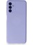 A14 4g Kılıf Nano Içi Kadife Silikon - Lila 1
