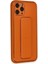 Iphone 11 Kılıf Coco Deri Standlı Kapak - Turuncu 2