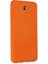 J7 Prime Kılıf Nano Içi Kadife Silikon - Turuncu 3