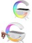 Rgb Işıklı Kablosuz Şarj Standı ve Bluetooth Speaker 4