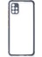 A71 Kılıf Miami Şeffaf Silikon - Gri 2