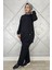 Kadın Nervür ve Aller Dikim Tesettür Takım 2