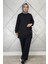 Kadın Nervür ve Aller Dikim Tesettür Takım 3