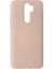 Redmi Note 8 Kılıf Nano Içi Kadife Silikon - Pudra 1