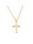 Çelik Kolye Kadın Altın Kaplama Haç Model KLY-630 1