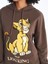 Yeni Sezon Aslan Kral Baskılı Kadın Kalın Hoodie 3