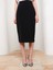 Yeni Sezon Kadın Beli Fermuarlı Düz Etek 4