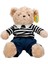 Bfs Kıyafetli Peluş Ayı Takım Elbiseli Ayı 37 cm 5