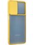 M52 5g Kılıf Palm Buzlu Kamera Sürgülü Silikon - Sarı 2