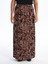 Yeni Sezon Beli Lastikli Desenli Kadın Etek 2