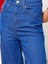 Yeni Sezon Kadın Yüksek Bel Wideleg Düz Jean Pantolon 5