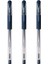 Uniball Signo Needle ( 0.38 ) Iğne Uçlu Jel Kalem Mavi Siyah ( Üç Adet ) 1