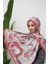 Floral Akrilik Desenli Dijital Soft Şal 1