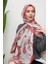 Floral Akrilik Desenli Dijital Soft Şal 8