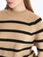 Yeni Sezon Bisiklet Yaka Çizgili Uzun Kollu Kadın Triko Kazak 4