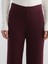Yeni Sezon Beli Lastikli Geniş Paça Kadın Triko Pantolon 3