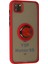 Y5P Kılıf Montreal Yüzüklü Silikon Kapak - Kırmızı 2