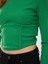 Yeni Sezon Dik Yaka Düz Uzun Kollu Korse Crop Kadın Bluz 4