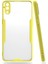 A10S Kılıf Platin Silikon - Sarı 1