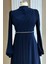 Arin Abiye Elbise Lacivert 2