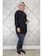 Kadın Kombin ve Bağcık Detaylı Tesettür Tunik 2