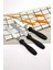 Çelik Silver Pasta Krema Sıva Kek Spatula Seti Sunum MT233 2
