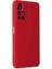 Redmi Note 11T Kılıf Nano Içi Kadife Silikon - Kırmızı 2